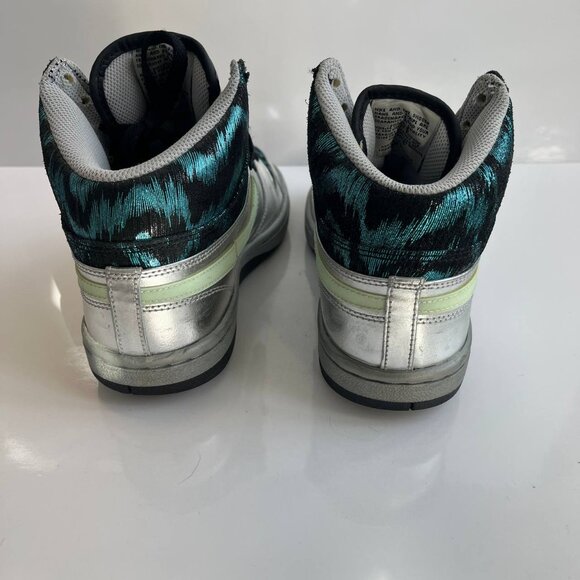 Nike Peacock Air Court Force Sneakers US 7.5 - Picture 12 of 14